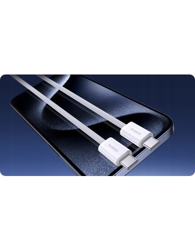 Baseus Superior 2 Kabel USB-C Do USB-C 2m Biały