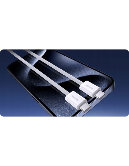 Baseus Superior 2 Kabel USB-C Do USB-C 2m Biały