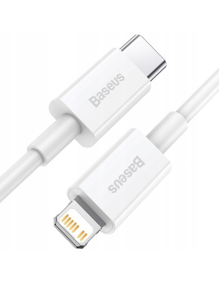 Baseus Superior Series Kabel USB-C Do Lightning 25cm Biały