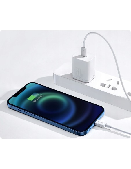 Baseus Superior Series Kabel USB-C Do Lightning 25cm Biały
