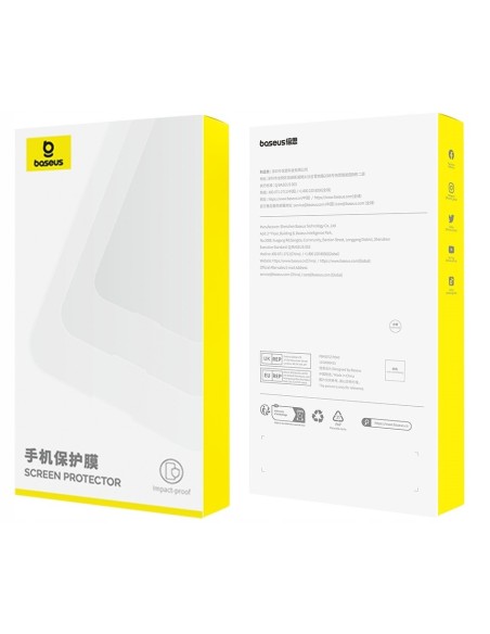Baseus Superior Series Szkło Hartowane Prywatyzujące Do iPhone 15 Plus