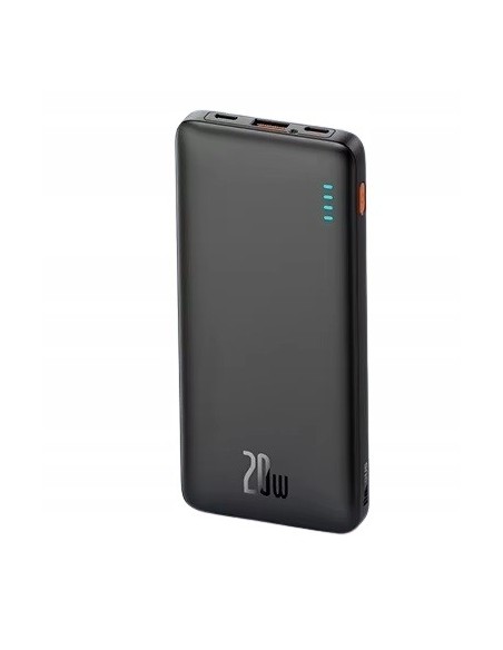 Baseus Airpow Power Bank 20W 10000mAh Z Kablem USB-C Czarny