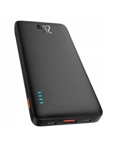 Baseus Airpow Power Bank 20W 10000mAh Z Kablem USB-C Czarny