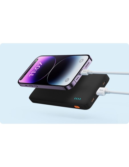 Baseus Airpow Power Bank 20W 10000mAh Z Kablem USB-C Czarny