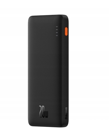 Baseus Airpow Power Bank 20W 10000mAh Z Kablem USB-C Czarny