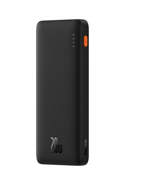 Baseus Airpow Power Bank 20W 10000mAh Z Kablem USB-C Czarny