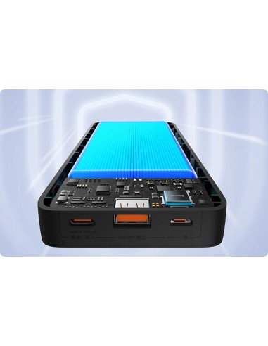 Baseus Airpow Power Bank 20W 20000mAh z Kablem USB-C Czarny