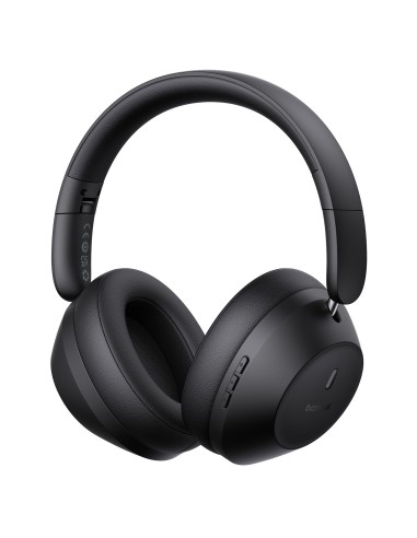 Baseus Bass 30 Max Słuchawki Nauszne Czarne