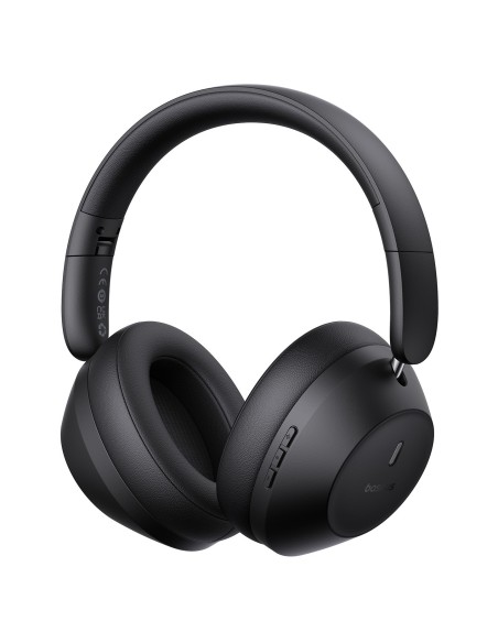Baseus Bass 30 Max Słuchawki Nauszne Czarne