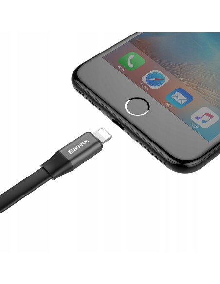 Baseus Nimble Kabel 2w1 USB Do Lightning 23cm Czarny