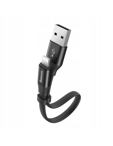 Baseus Nimble Kabel 2w1 USB Do Lightning 23cm Czarny