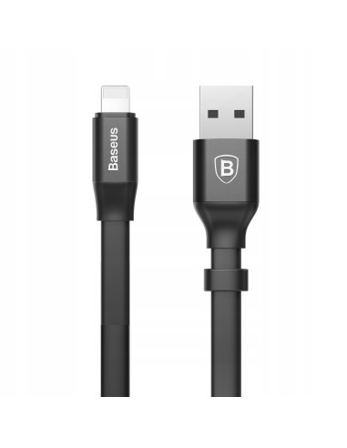 Baseus Nimble Kabel 2w1 USB Do Lightning 23cm Czarny