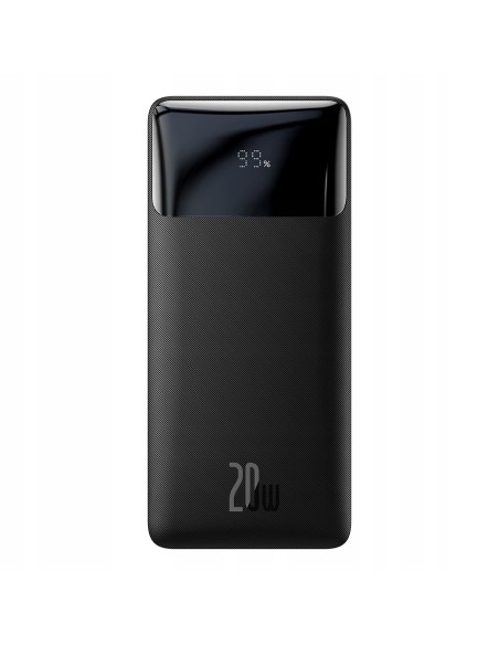 Baseus Bipow Power Bank Z Cyfrowym Wyświtlaczem 10000mAh 20W Czarny