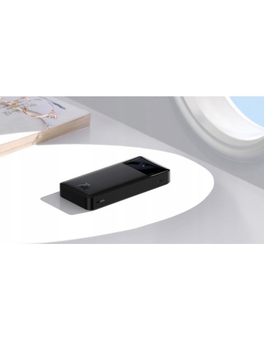 Baseus Bipow Power Bank Z Cyfrowym Wyświtlaczem 10000mAh 20W Czarny