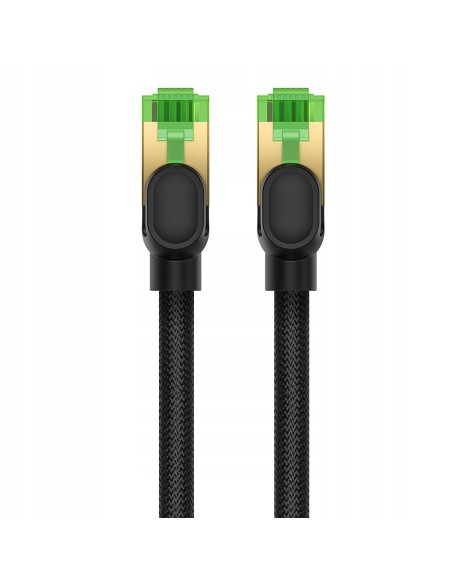 Baseus High Speed CAT8 Kabel Sieciowy 40Gb/s 0.5m Czarny