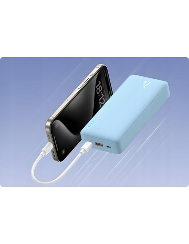 Baseus Airpow Power Bank Z Szybkim Ładowaniem 20W 10000mAh Niebieski