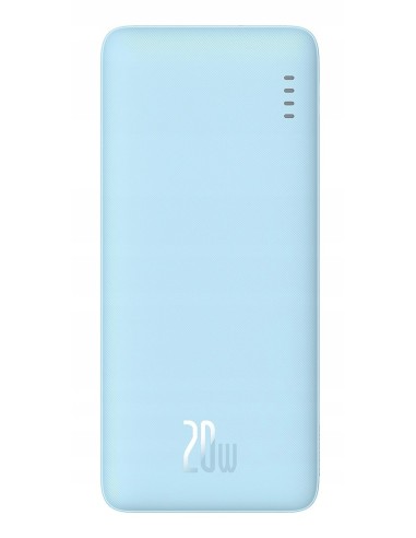 Baseus Airpow Power Bank Z Szybkim Ładowaniem 20W 10000mAh Niebieski