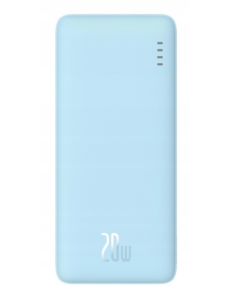 Baseus Airpow Power Bank Z Szybkim Ładowaniem 20W 10000mAh Niebieski