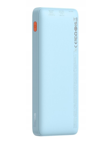 Baseus Airpow Power Bank Z Szybkim Ładowaniem 20W 10000mAh Niebieski