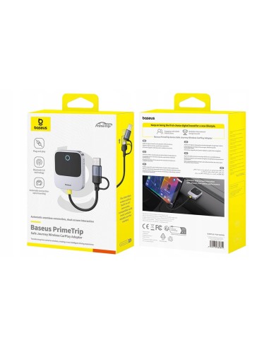 Baseus SafeJourney Adapter Bezprzewodowy Szary