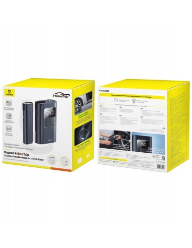 Baseus PrimeTrip VA1 Series Kompresor Czarny