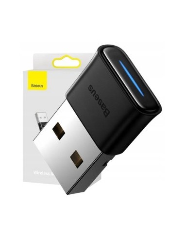 Baseus BA04 Adapter USB Bluetooth 5.1 Czarny