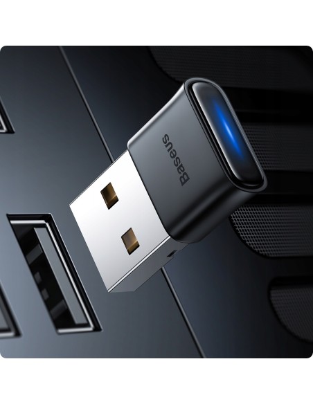 Baseus BA04 Adapter USB Bluetooth 5.1 Czarny