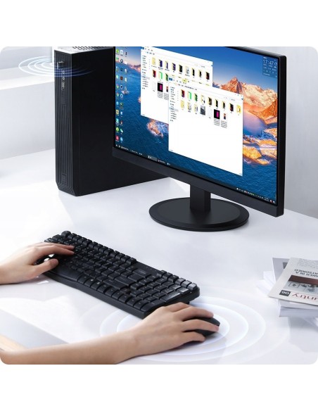 Baseus BA04 Adapter USB Bluetooth 5.1 Czarny