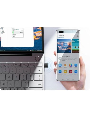 Baseus BA04 Adapter USB Bluetooth 5.1 Czarny