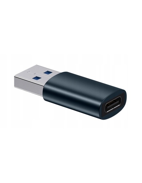 Baseus Ingenuity Series Adapter USB-A Do USB-C OTG Niebieski