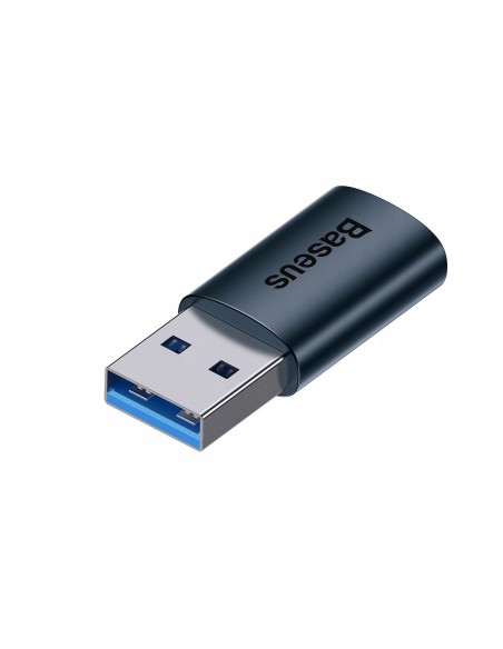 Baseus Ingenuity Series Adapter USB-A Do USB-C OTG Niebieski