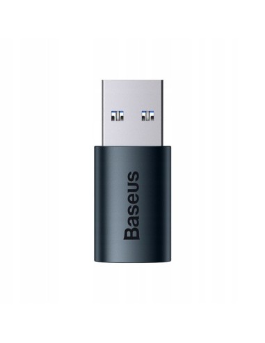 Baseus Ingenuity Series Adapter USB-A Do USB-C OTG Niebieski