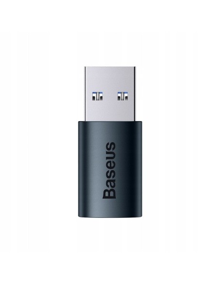 Baseus Ingenuity Series Adapter USB-A Do USB-C OTG Niebieski