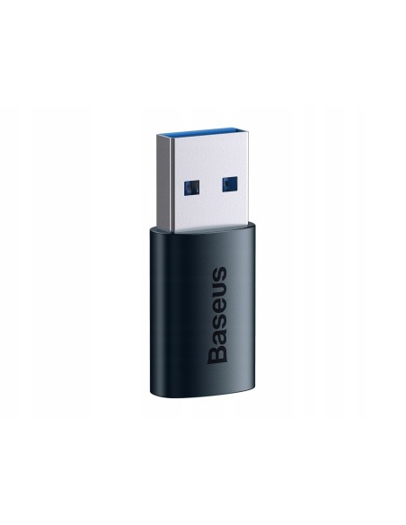 Baseus Ingenuity Series Adapter USB-A Do USB-C OTG Niebieski