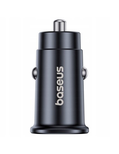Baseus GoTrip Ładowarka Samochodowa USB-C USB-C 30W Czarna