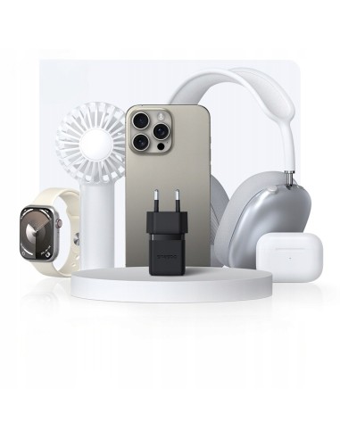 Baseus Palm Szybka Ładowarka Sieciowa USB-C+USB-A 30W Czarna