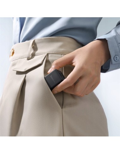 Baseus Palm Szybka Ładowarka Sieciowa USB-C+USB-A 30W Czarna
