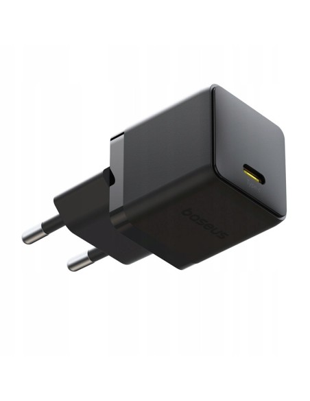 Baseus Palm Szybka Ładowarka Sieciowa 1C 20W Czarna