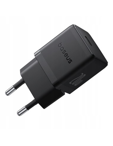 Baseus Palm Szybka Ładowarka Sieciowa 1C 20W Czarna