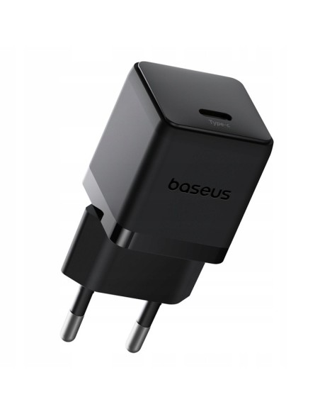 Baseus Palm Szybka Ładowarka Sieciowa 1C 20W Czarna