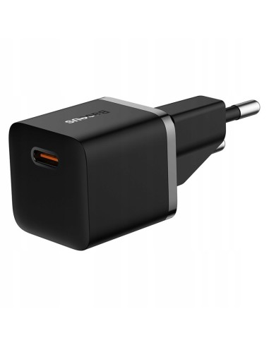Baseus GaN5 Szybka Ładowarka Sieciowa Mini 1C 20W Czarna
