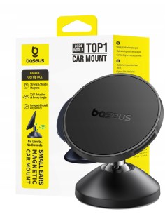Baseus GoTrip DC1 Small Ears Magnetyczny Uchwyt Samochodowy Czarny