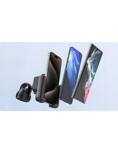 Baseus GoTrip Series Uchwyt Rowerowy Na Telefon Czarny