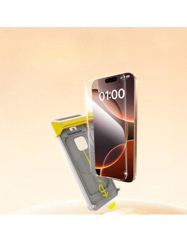 Baseus Full-View 3D HD Hot-Bending Szkło Hartowane iP 16 Pro Max