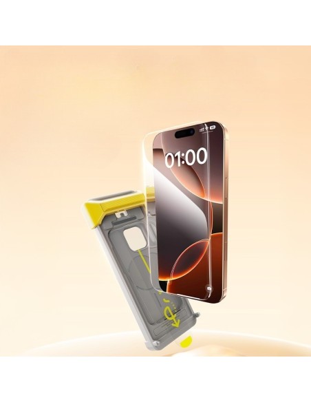 Baseus Full-View 3D HD Hot-Bending Szkło Hartowane iP 16 Pro Max