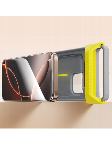Baseus Full-View 3D HD Hot-Bending Szkło Hartowane iP 16 Pro Max
