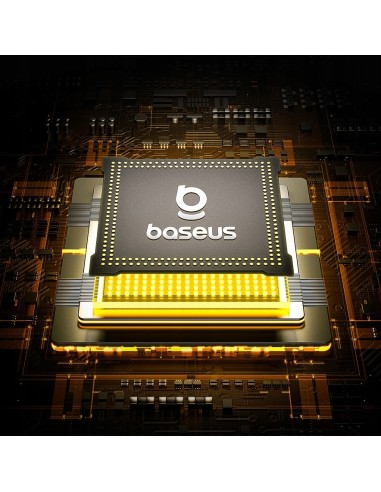 Baseus Tiny Star Mini Ładowarka Samochodowa USB-C+USB-C Kabel 30W Czarna