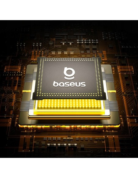 Baseus Tiny Star Mini Ładowarka Samochodowa USB-C+USB-C Kabel 30W Czarna