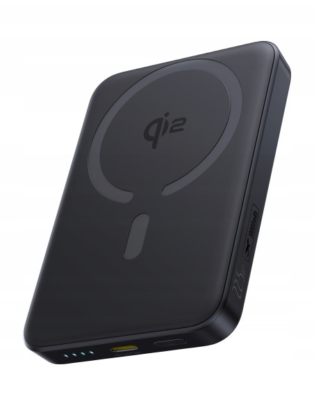 Baseus EnerFill FM12 Qi2 Power Bank Magnetyczny 10000mAh 22.5W Czarny