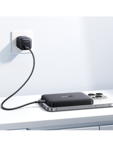 Baseus EnerFill FM12 Qi2 Power Bank Magnetyczny 10000mAh 22.5W Czarny
